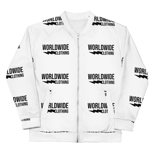 "Worldwide" All Over Print Unisex Bomber Jacket