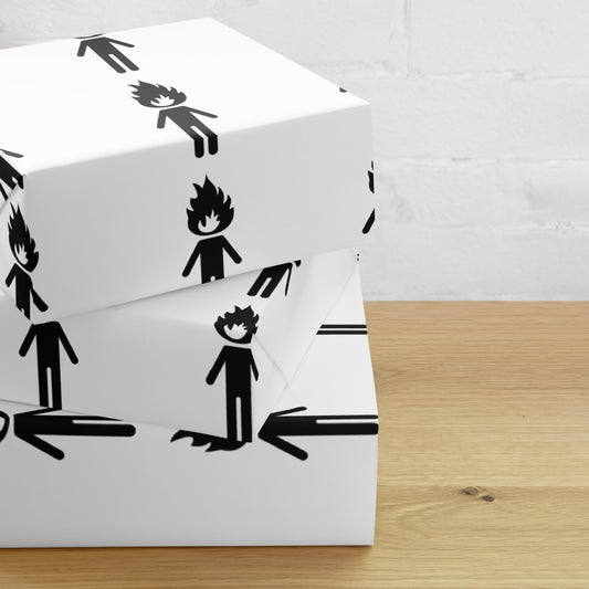 "Lil Flame" Wrapping paper sheets